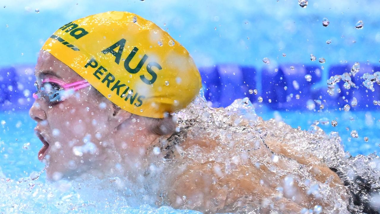 ‘Can't be happier': Alexandria Perkins claims butterfly bronze at world championships