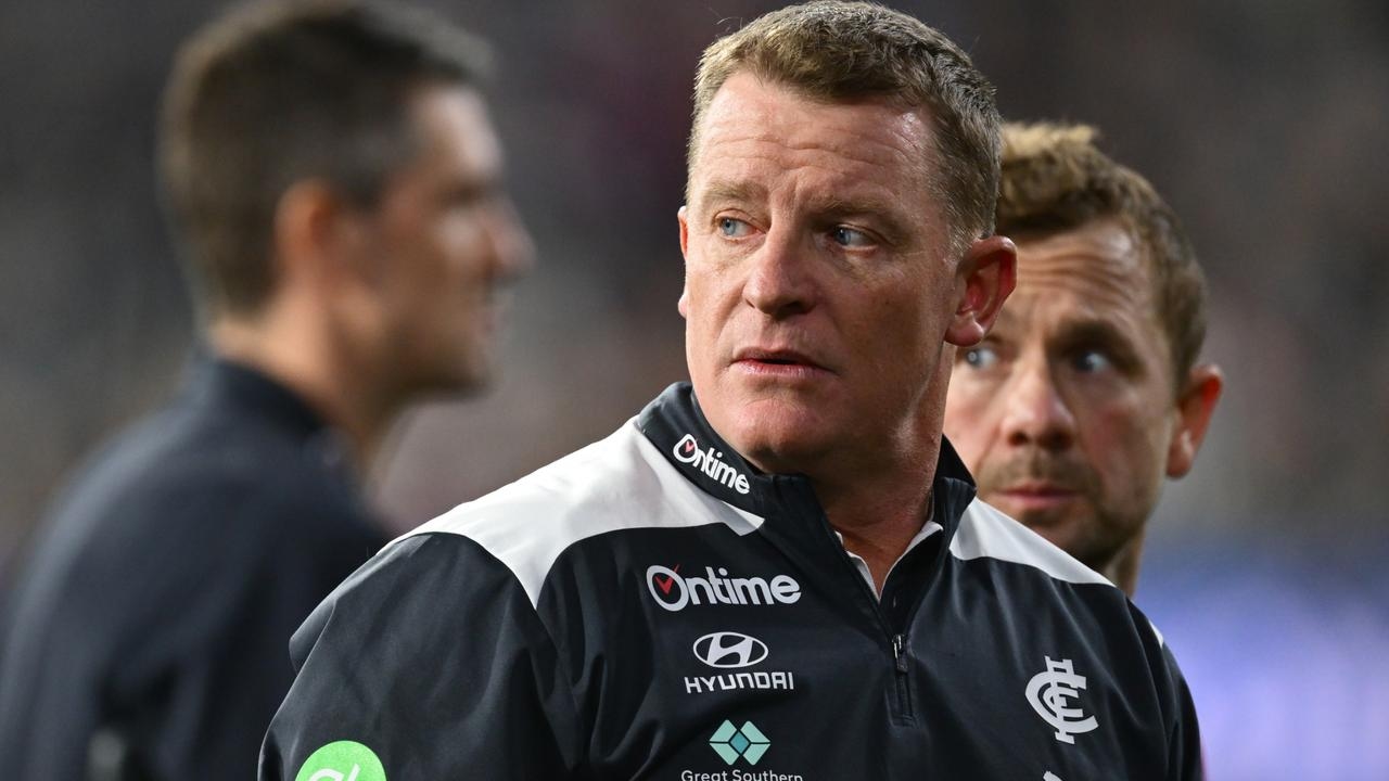 Carlton coach Michael Voss, AFL integrity unit, serious threat