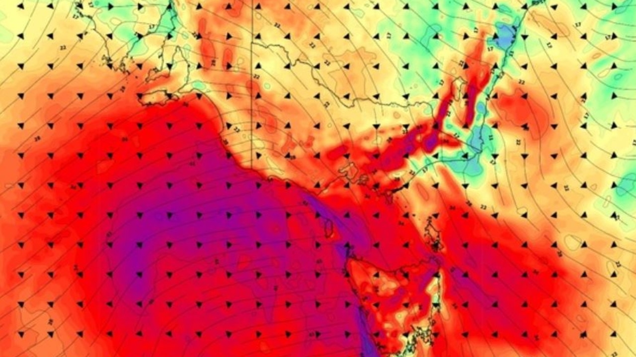 Brutal cold snap and thunderstorms set to sweep Australia
