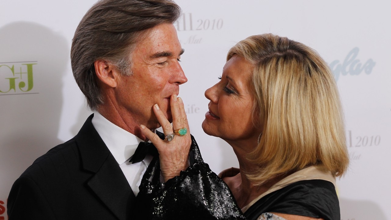Dame Olivia Newton-John's widower John Easterling finds love again with American entrepreneur Sarah Owen, three years after beloved star's death