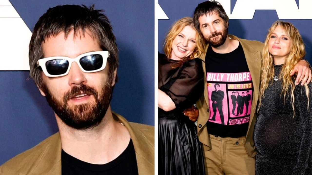 British actor Jim Sturgess joins Teresa Palmer at the Australian premiere of new Aussie series Mix Tape