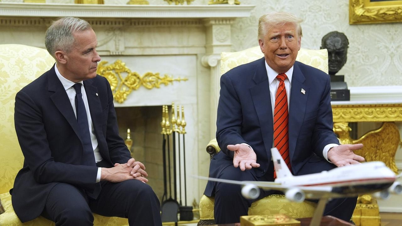 ‘So brilliant': Trump and Carney go head-to-head in Oval Office meeting