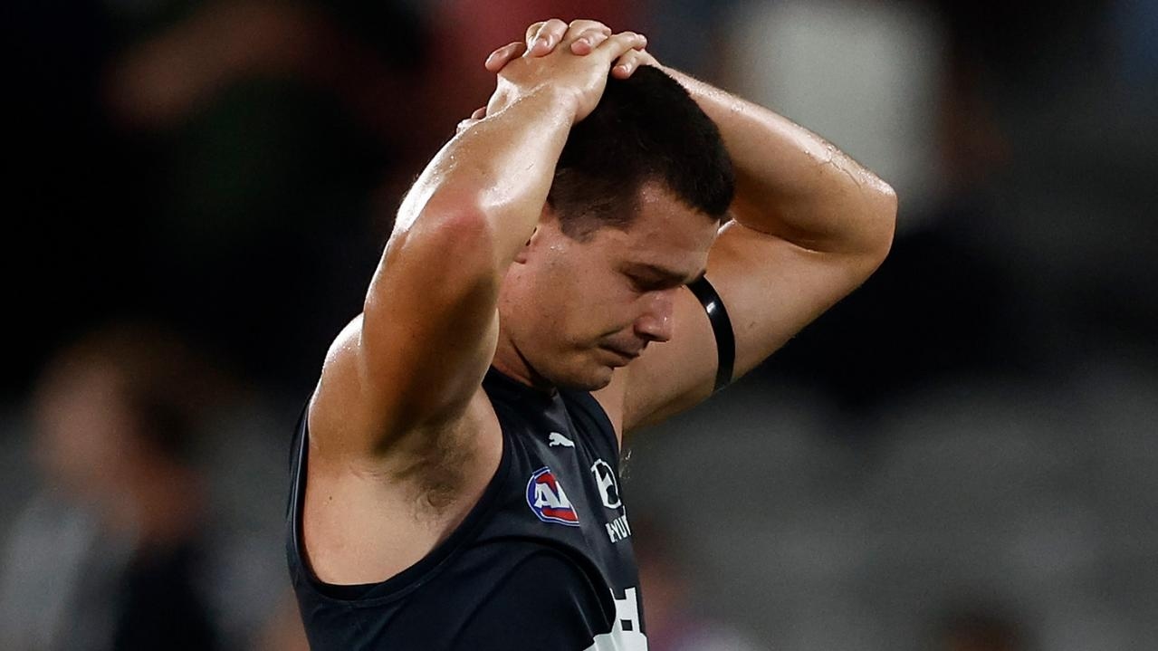Carlton defender Jack Silvagni in doubt to face Collingwood