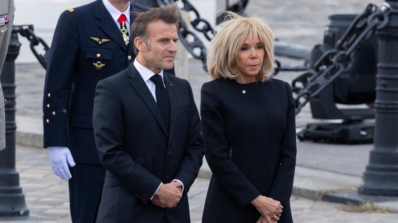 ‘Truly a smack': Macron slapped by wife before disembarking plane