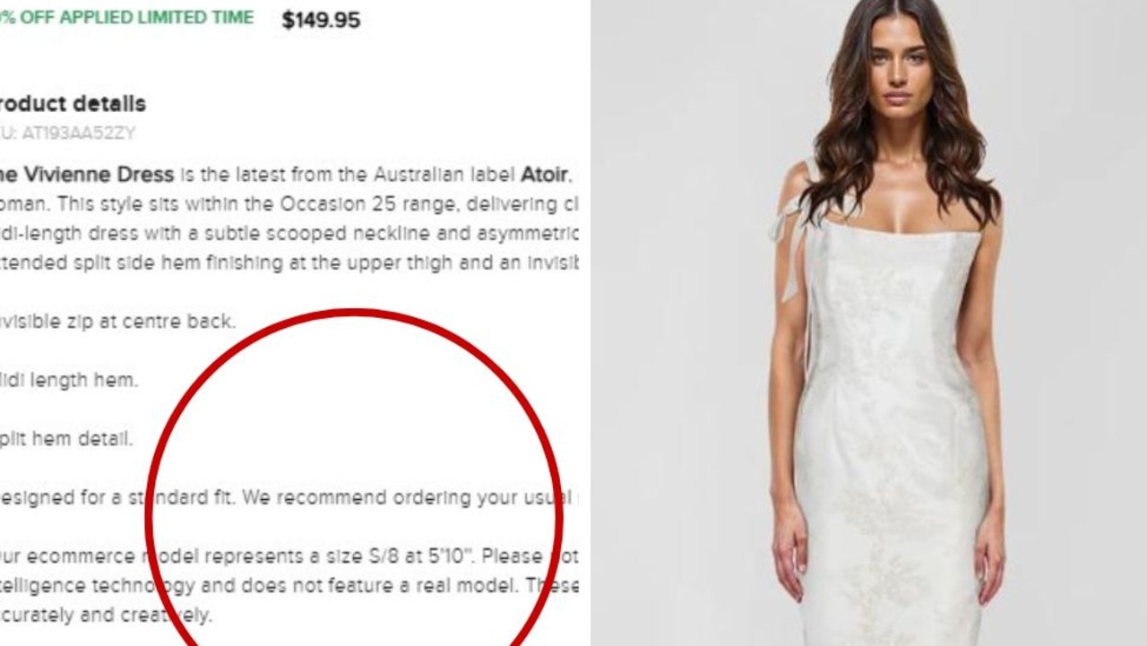 ‘So deceptive': Melbourne fashion brand called out over AI-generated models