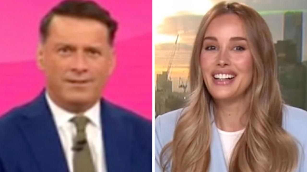 Karl Stefanovic left speechless after Bec Judd's X-rated remarks on live TV