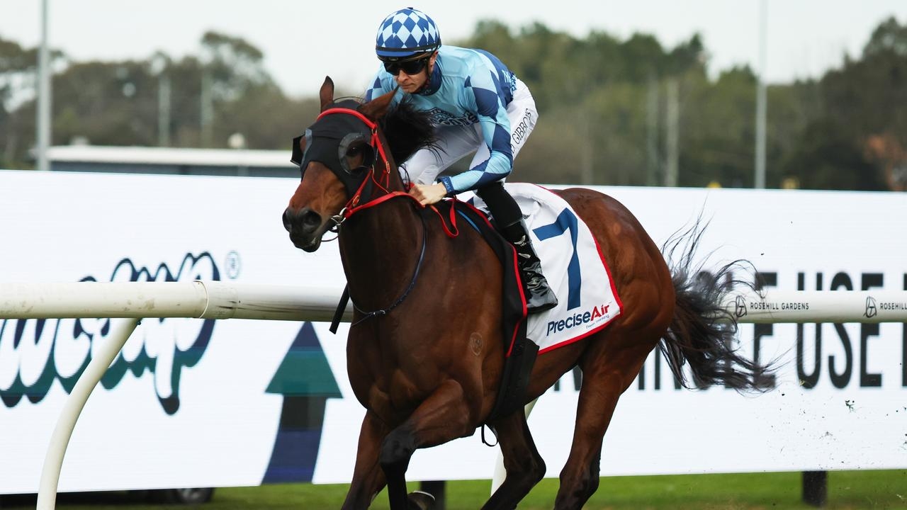 Trainer Joe Pride's decision to add blinkers to Estadio Mestalla proves a masterstroke produces a career-best performance in Winter Stakes