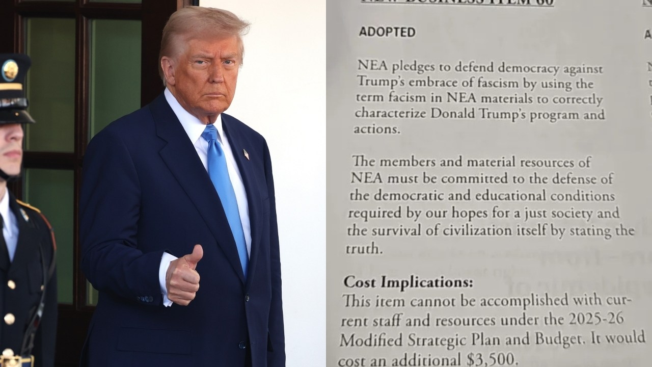 Largest US teachers union mocked for misspelling ‘fascism' in anti-Trump agenda item: ‘Too rich to parody'