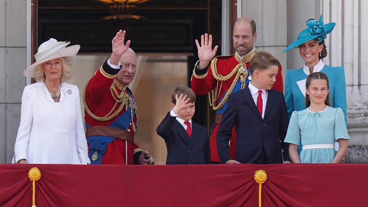 Prince Louis steals the show at Trooping of the Colour ceremony with cheeky display