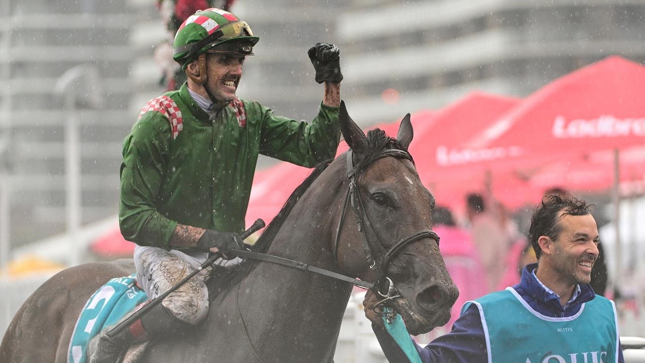 Qld winter carnival wagering hopes ‘washed away' by Group 1 Derby day weather