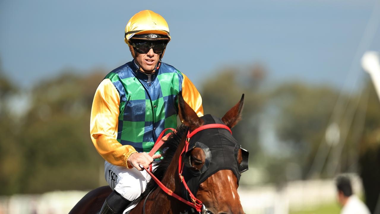 Jockey Jay Ford taken to hospital with head soreness following race fall at Canterbury