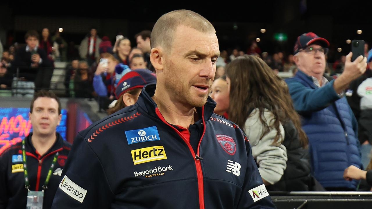 Simon Goodwin sacked as coach of Melbourne