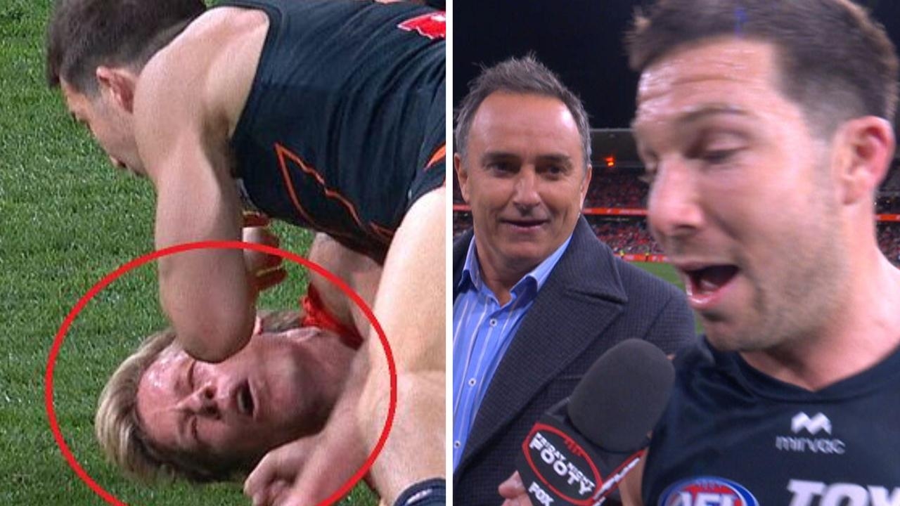 AFL 2025: TGWS Giants captain Toby Greene cops ban for ugly strike on Sydney rival Isaac Heeney