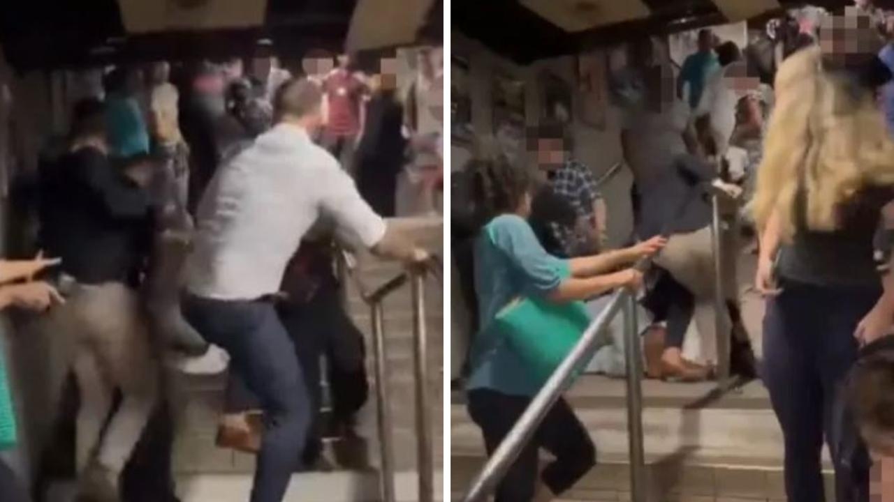 ‘Nest of violence': Video shows wild brawl at London Tube station