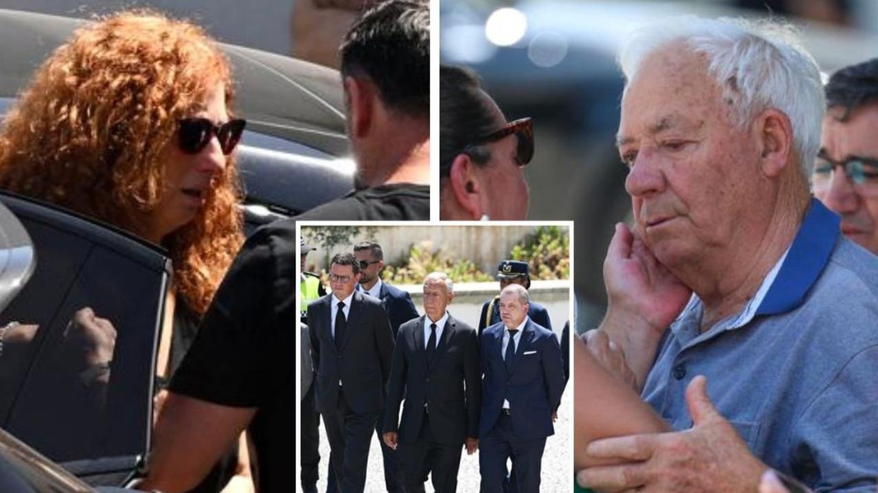 Touching moment ex-Liverpool captain lays flowers for Diogo Jota – as family gathers for funeral