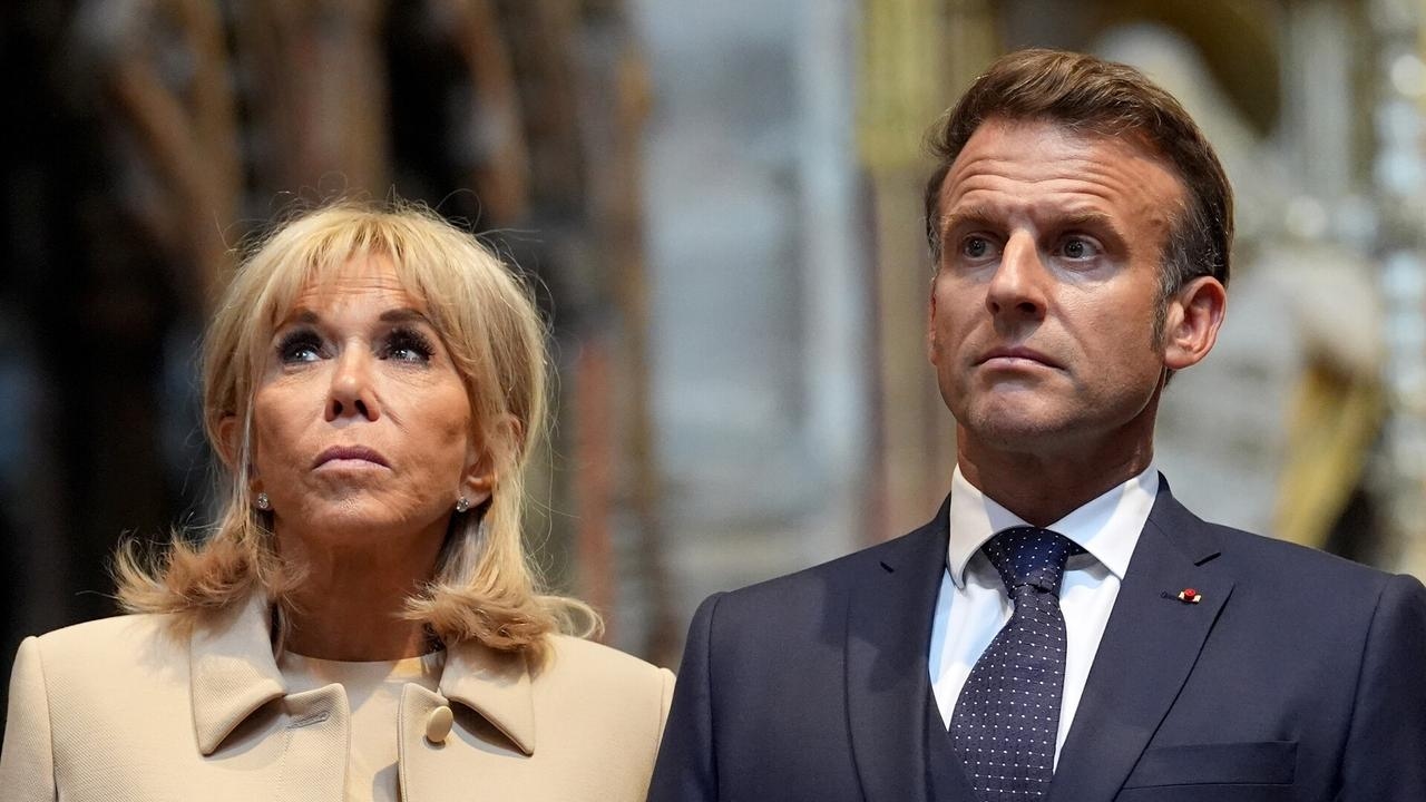 ‘Maybe they're having a feud': Emmanuel Macron's wife ‘dismissed him' in public snubbing