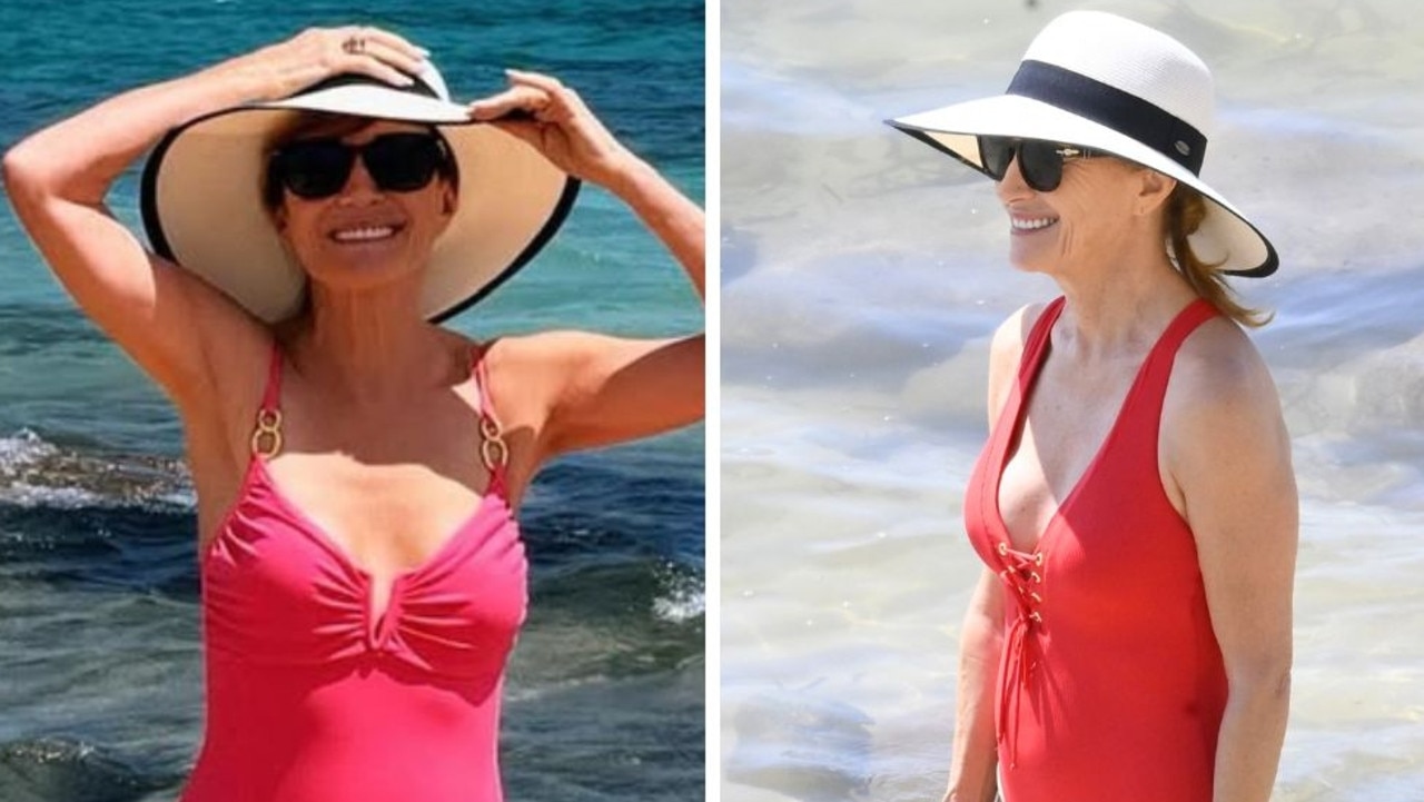 Jane Seymour, 74, wows in red-hot swimsuit