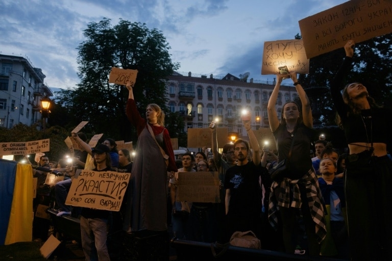 Zelensky defends law curbing anti-graft agencies' independence