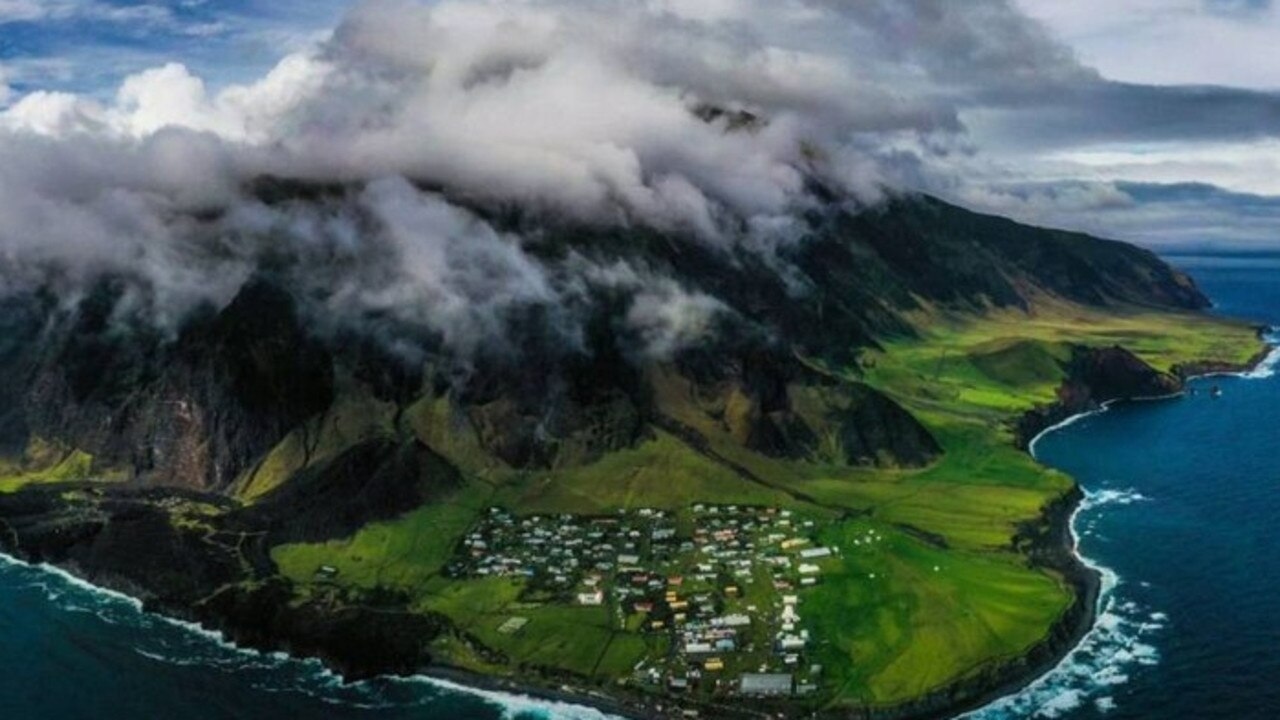 Forgotten island at edge of world