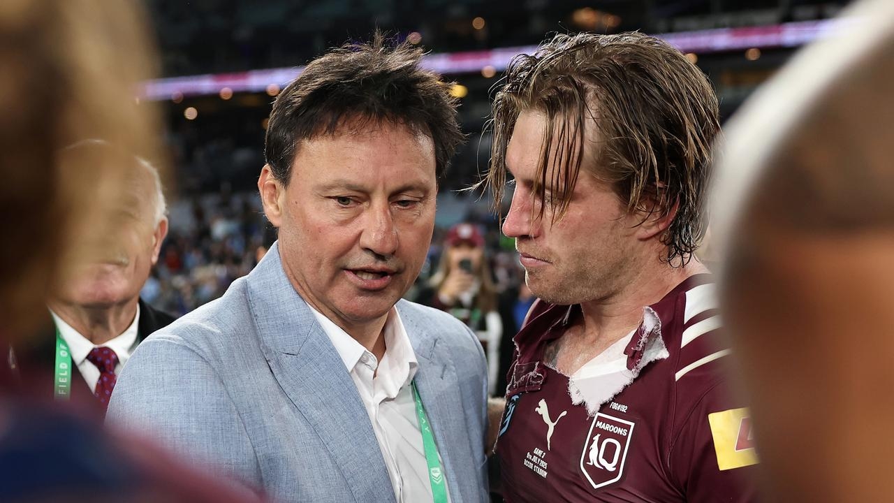 ‘We let him down': Blues players defend Laurie Daley as Origin legend declares he's still the man to coach NSW next year