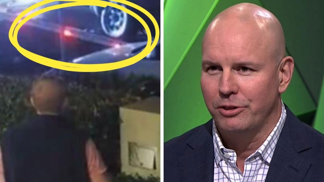 Vision emerges of sacked NRL reporter's alleged crash