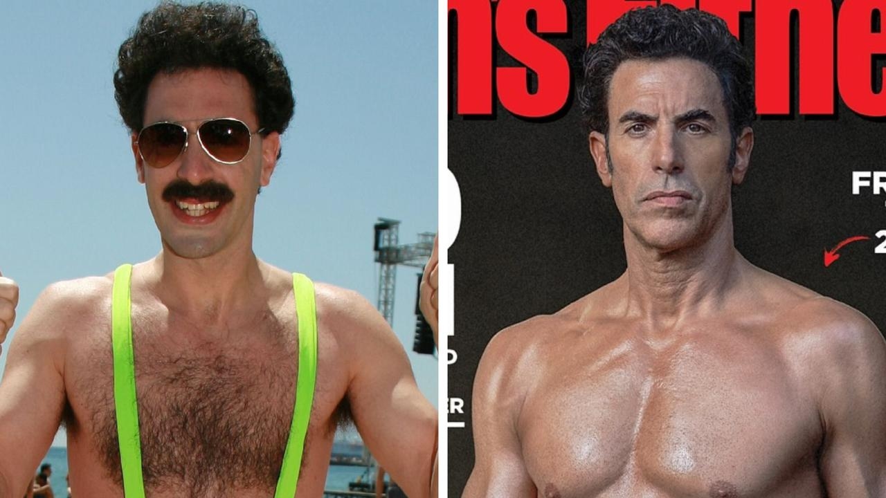 ‘Midlife crisis': Newly divorced Sacha Baron Cohen is suddenly ripped at 53