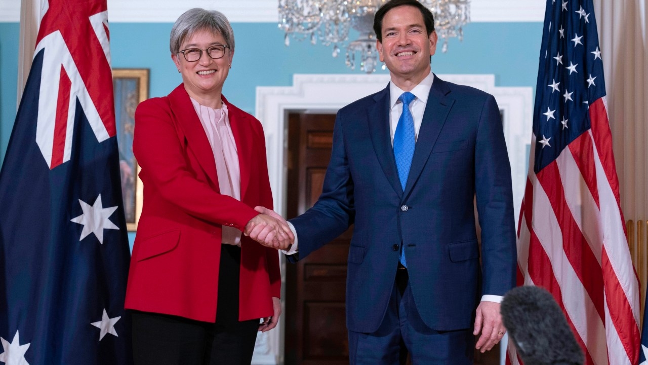 Penny Wong avoids labelling Trump administration ‘chaotic'