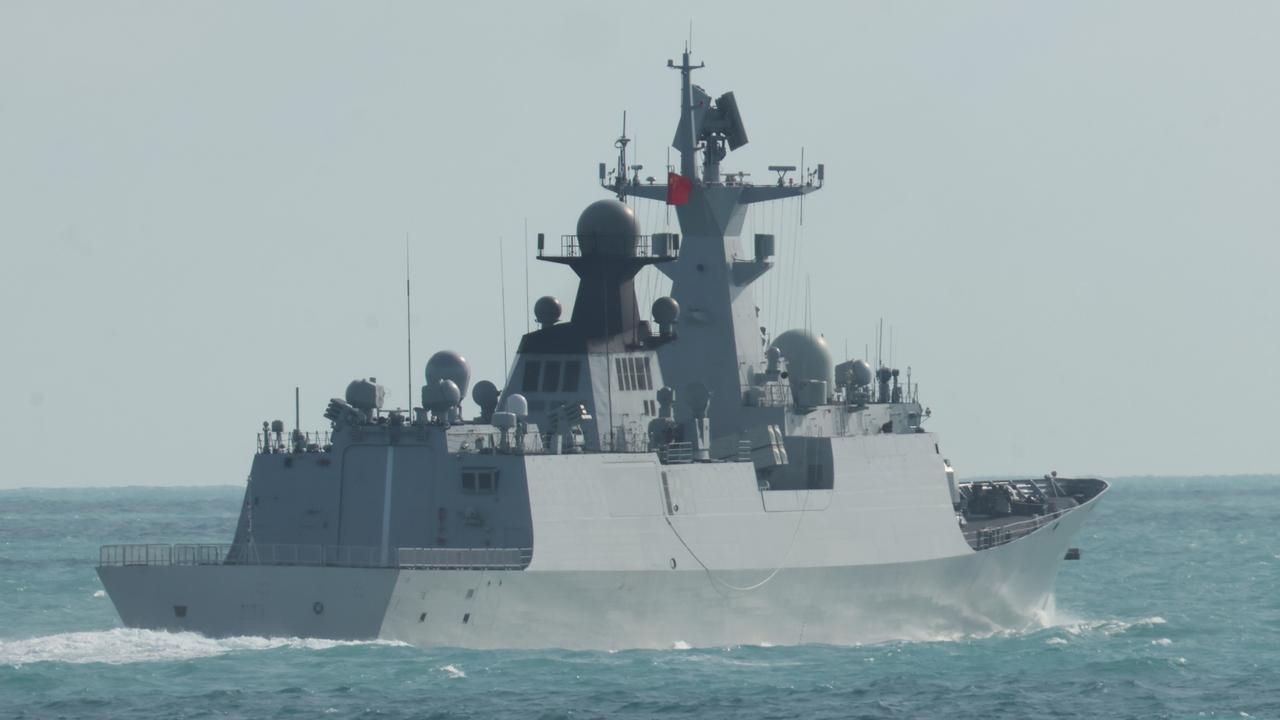 Deputy PM refuses to say if Chinese warships targeted Australian cities