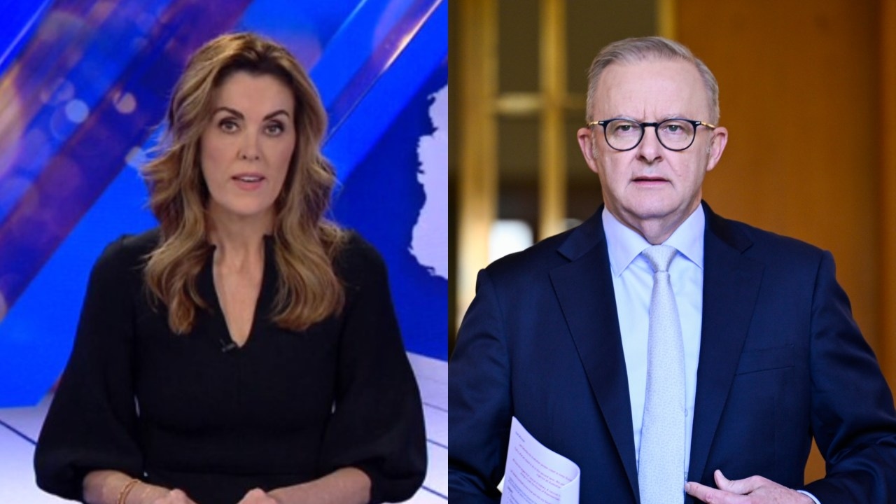Sky News host Peta Credlin accuses Anthony Albanese of being 'scared of a face-off' with US President Donald Trump