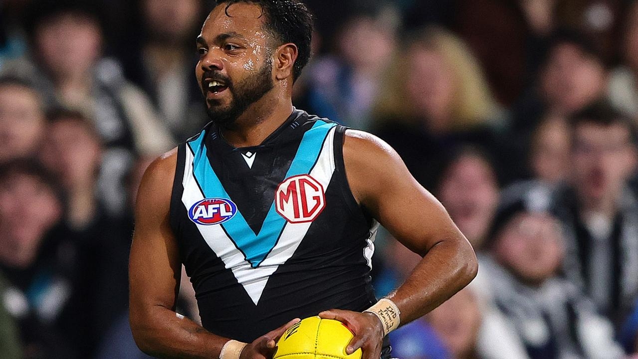 Port Adelaide's Willie Rioli nearly walked away from the game during fallout from player threat ban