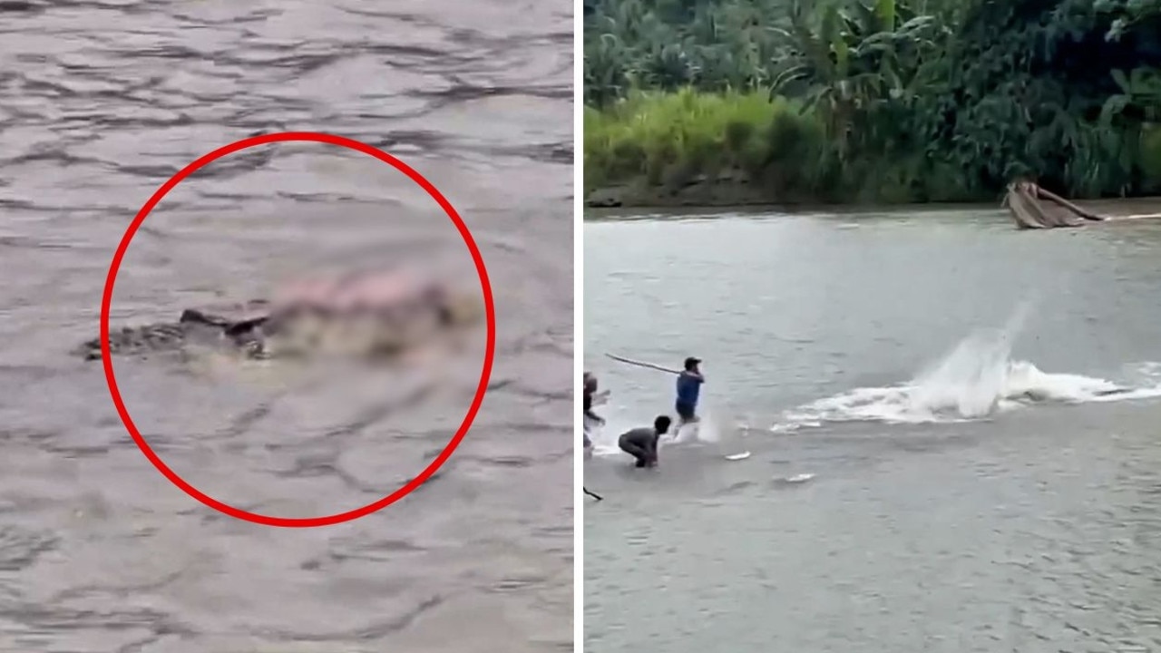 Crocodile drags grandfather to his death before parading body in its jaws
