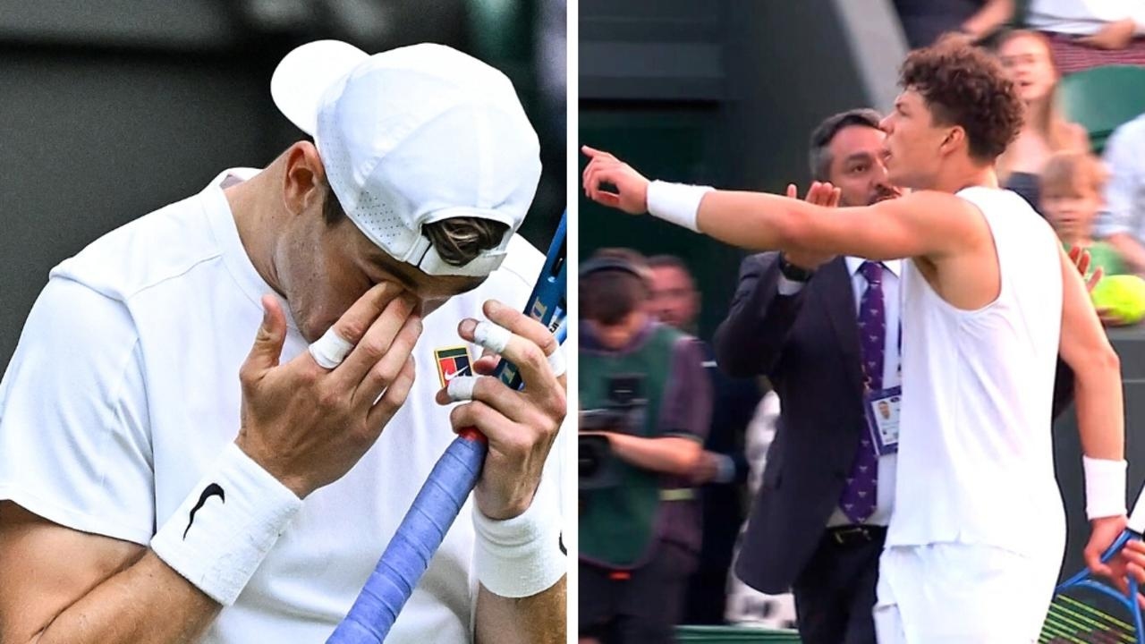 ‘Oh my god': Wimbledon rocked by madness as top seeds left ‘scattered on ground'