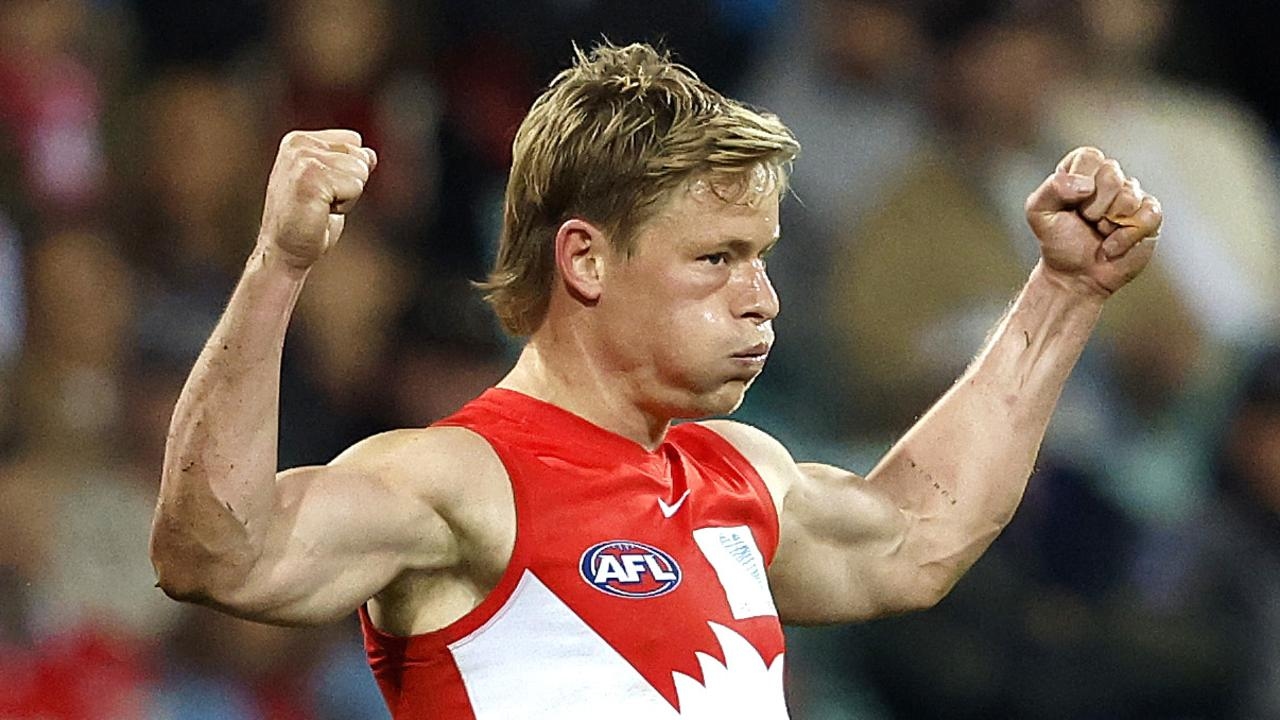 Isaac Heeney's record-breaking day leads Sydney past North Melbourne