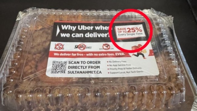 'No extra fees ever': Restaurant raises eyebrows with bold ploy to turn customers away from Uber Eats