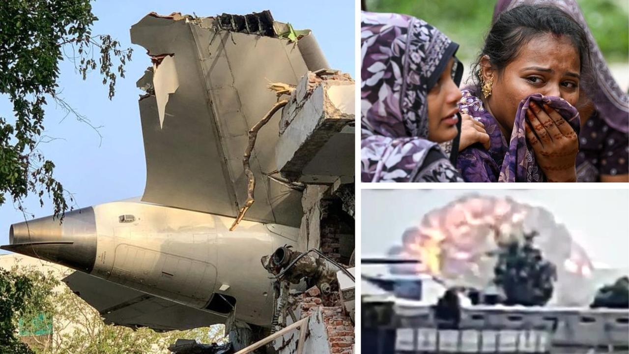 Horror plane crash images shock the world
