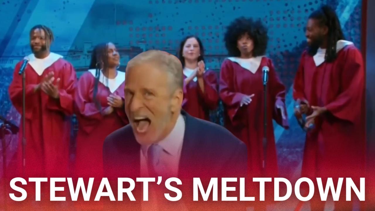 Jon Stewart's Colbert meltdown roasted after he tells CBS to ‘go f**k' themselves