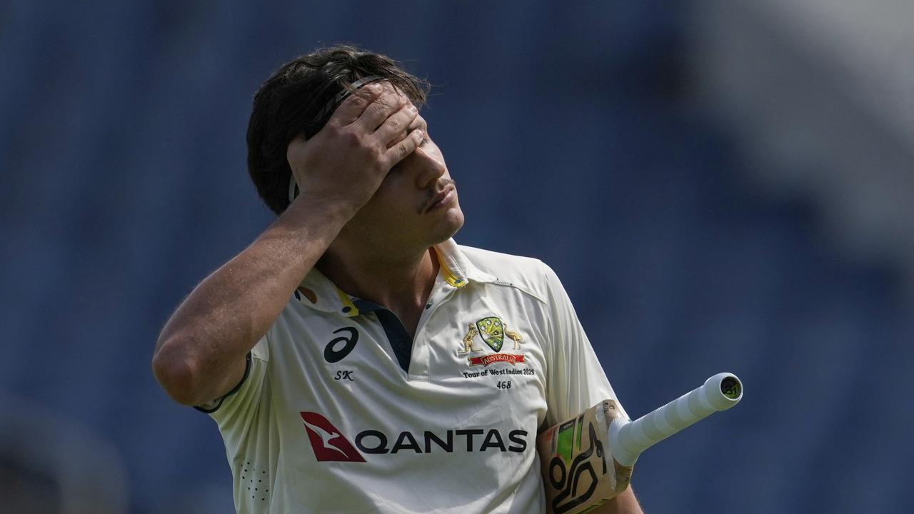 West Indies v Australia, live coverage: Sam Konstas falls for duck