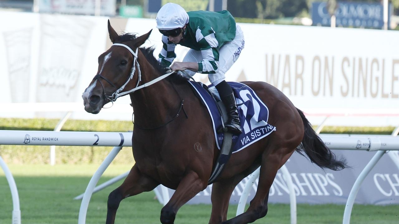 Champion mare Via Sistina to kick off latest Cox Plate pursuit in Randwick trial