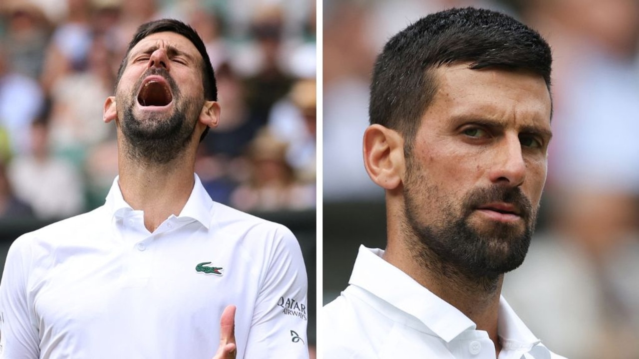 Novak Djokovic's X-rated outburst leaves Wimbledon crowd in stunned silence