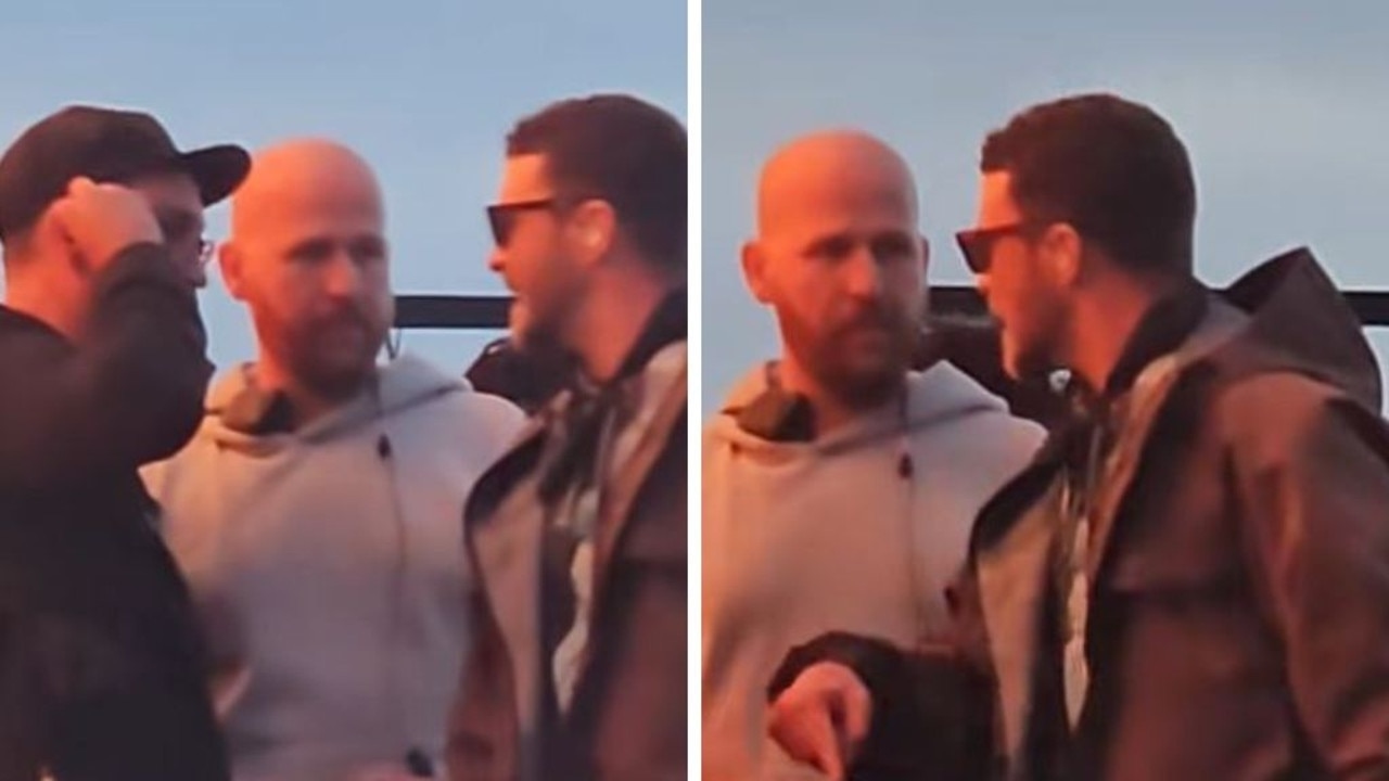Justin Timberlake's angry outburst at crew caught on camera