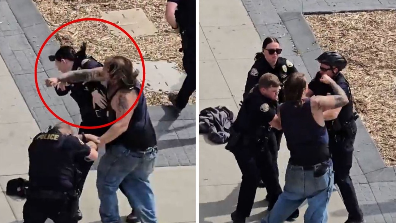 Man repeatedly punches cops in the face while resisting arrest