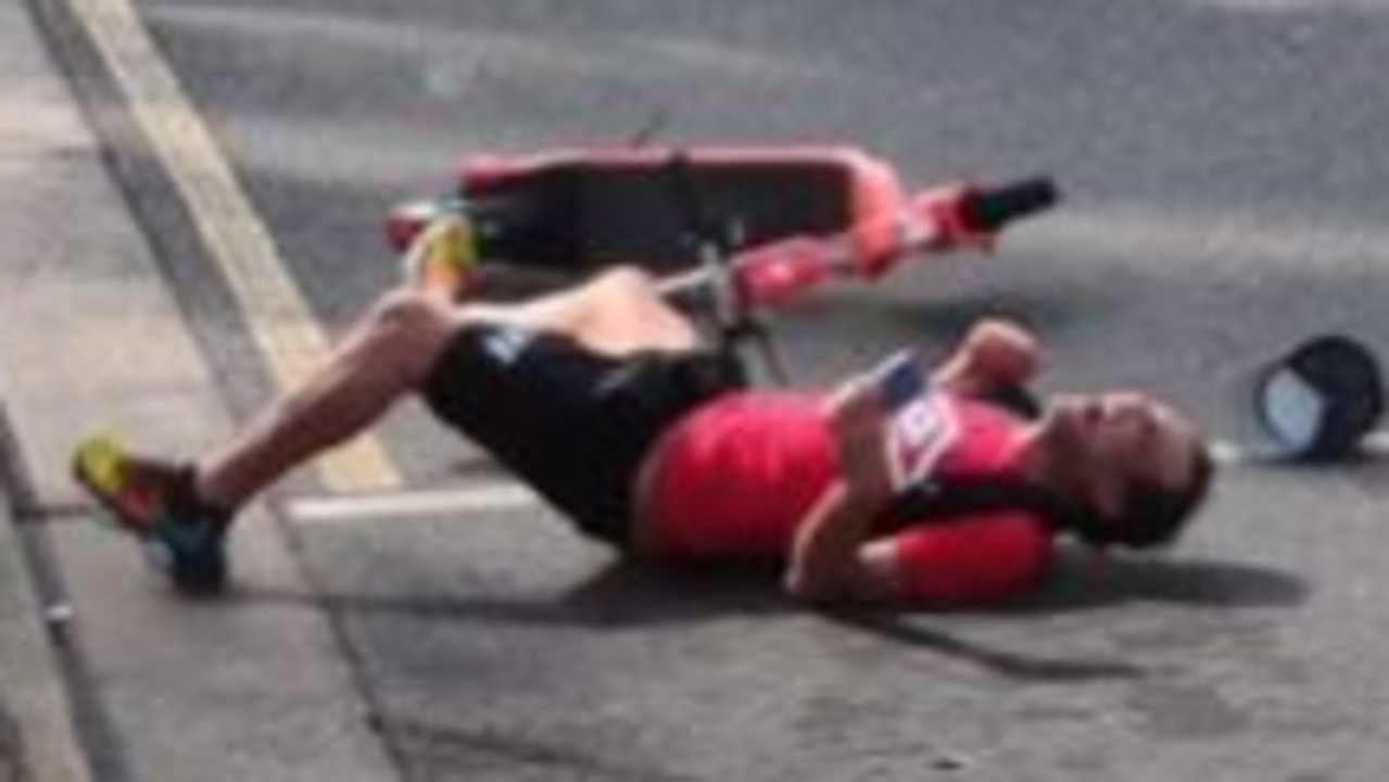 ‘Stupid': Queensland man's horrific e-scooter crash at busy intersection