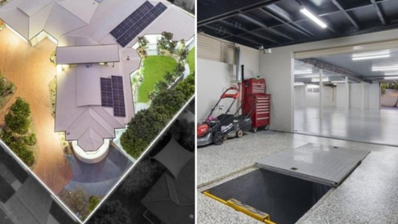 Luxury home up for grabs with massive 16-car garage
