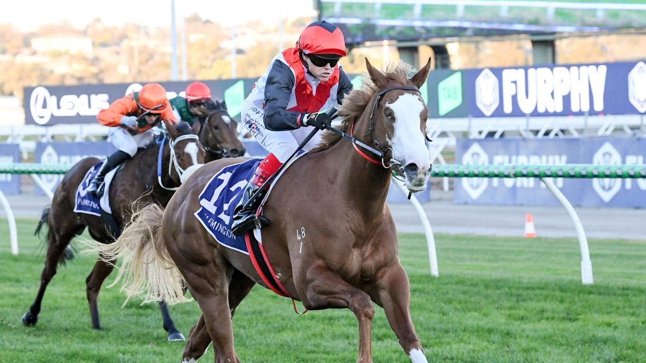 Mothers' group having a ‘fabulous time' with brilliant filly She's An Artist who returns to Flemington as Creswick Stakes favourite