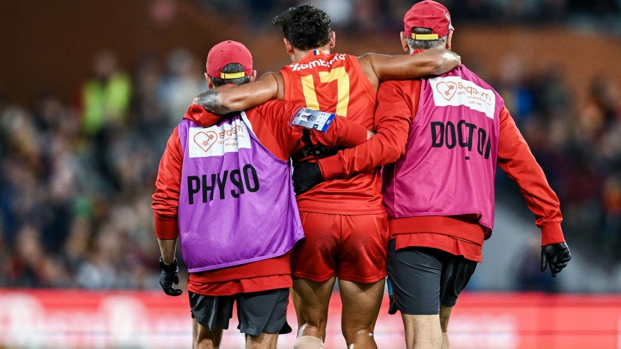 AFL 2025: Gold Coast Suns star Daniel Rioli set for surgery on his injured leg