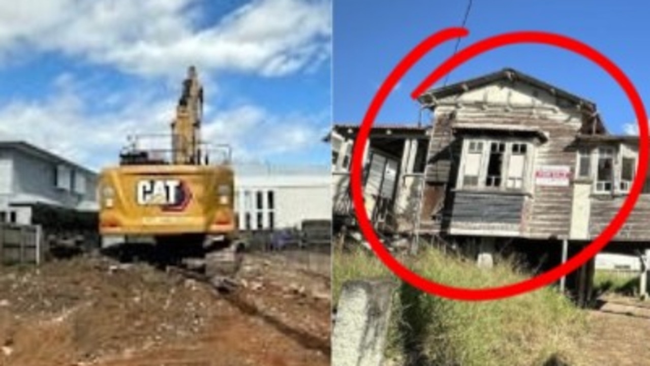 Wrecking crew and 70 pigeons crush slumlord's derelict home