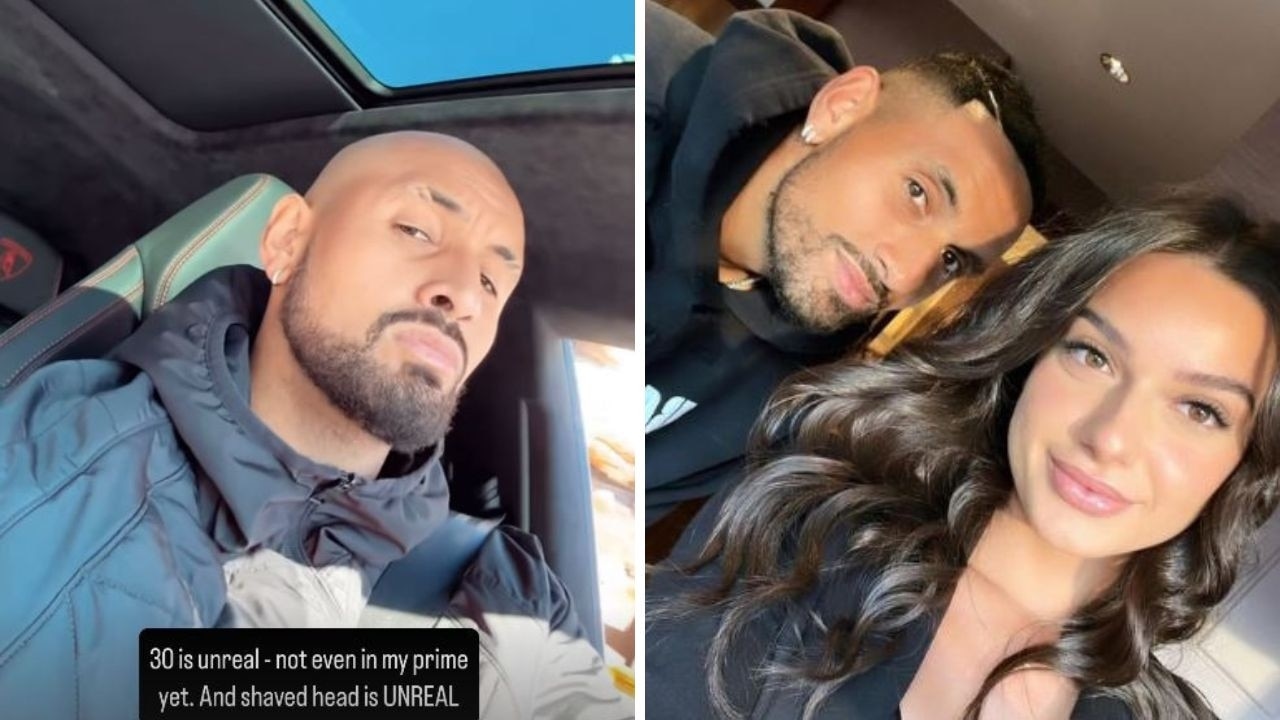 Tennis Nick Kyrgios unveils dramatic new look on Instagram, opens up on split with Costeen Hatzi