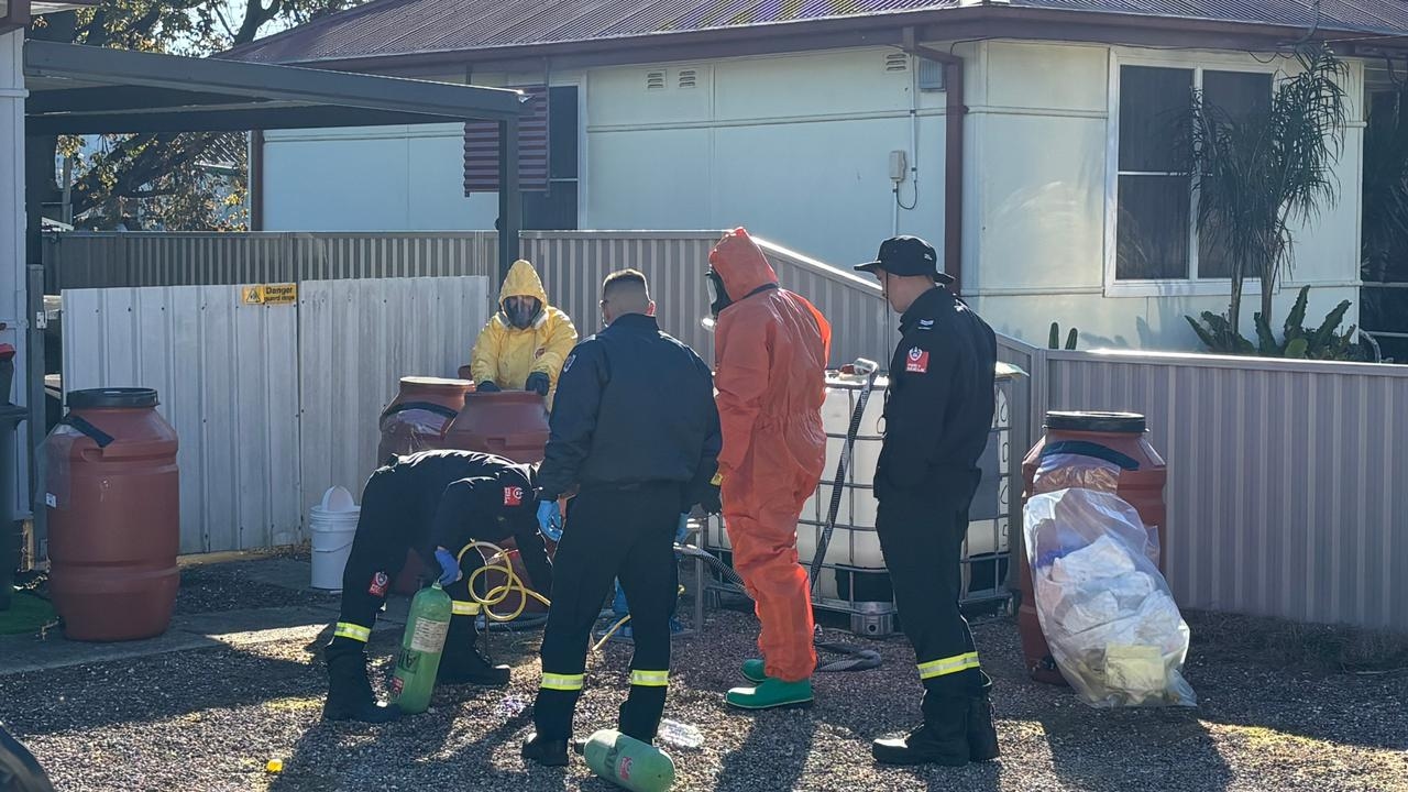 Police seize more than 100kg of meth in suburban drug lab bust