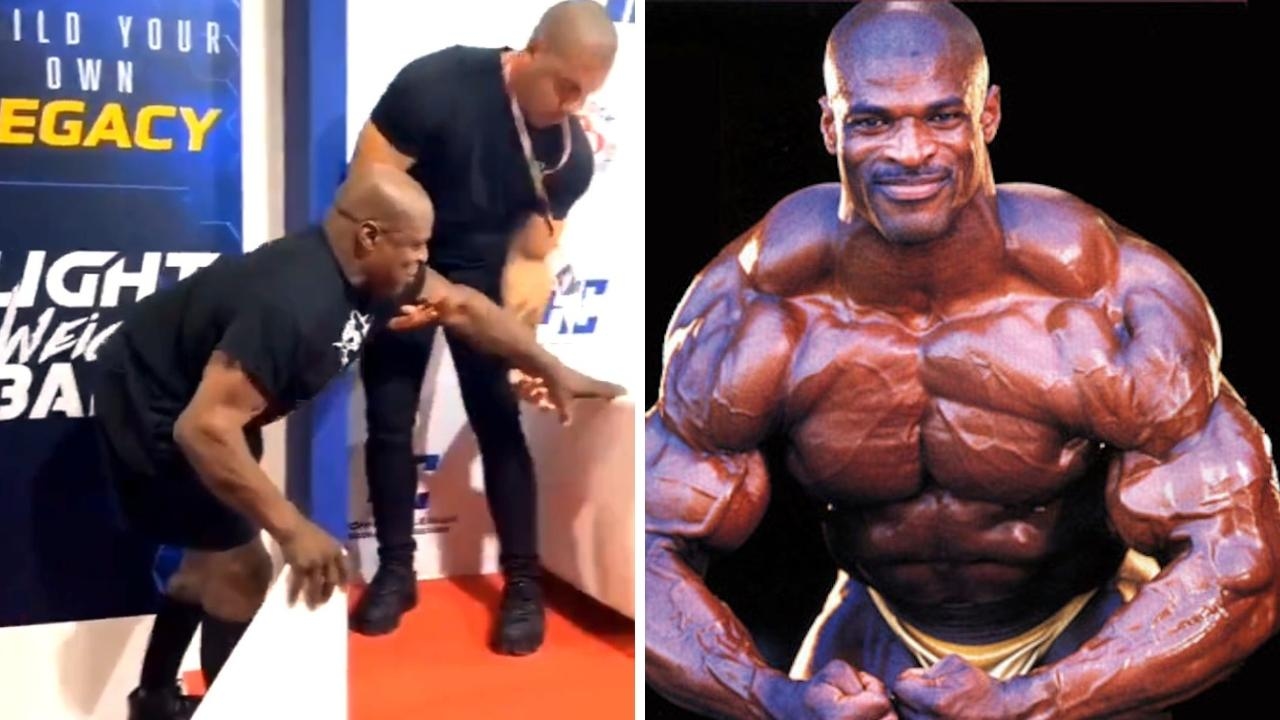 Bodybuilding icon Ronnie Coleman can no longer walk