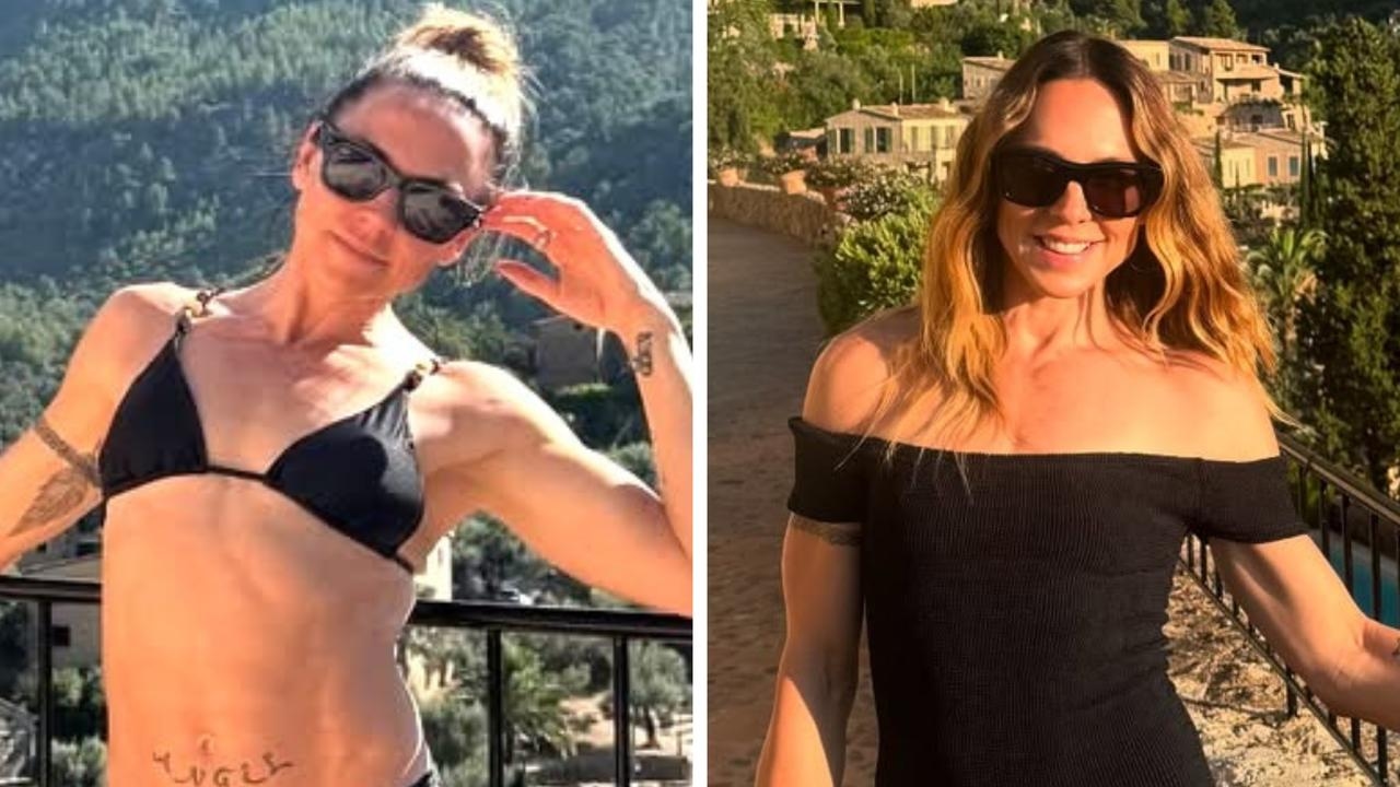 90s pop icon stuns on island getaway with Aussie boyfriend